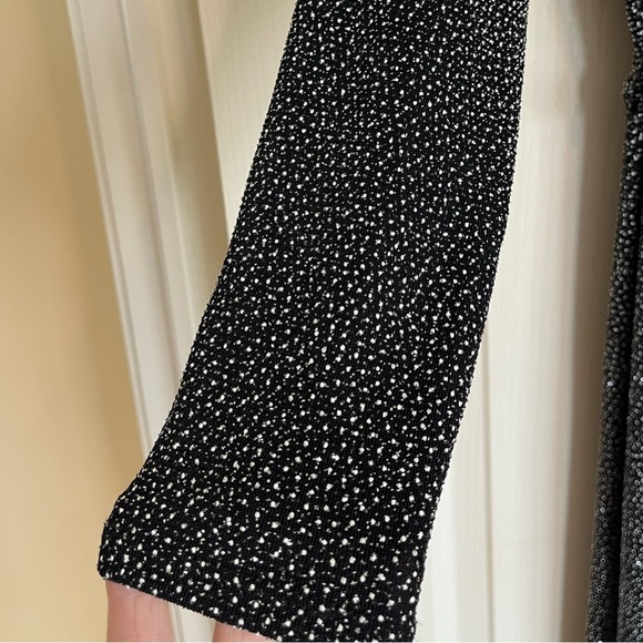 💃 MANDEE One Piece Ankle Length Pantsuit w/ Deep Front/Back V and Long Sleeves - Picture 3 of 11